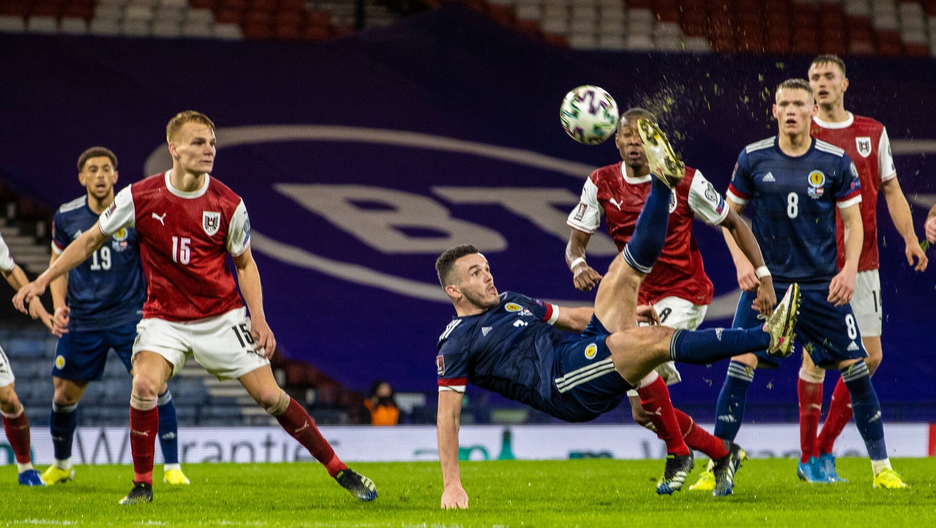 John McGinn's spectacular goal salvaged a point against Austria.