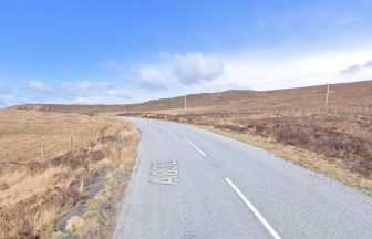 Motorcyclist dies after crash with campervan in the Highlands