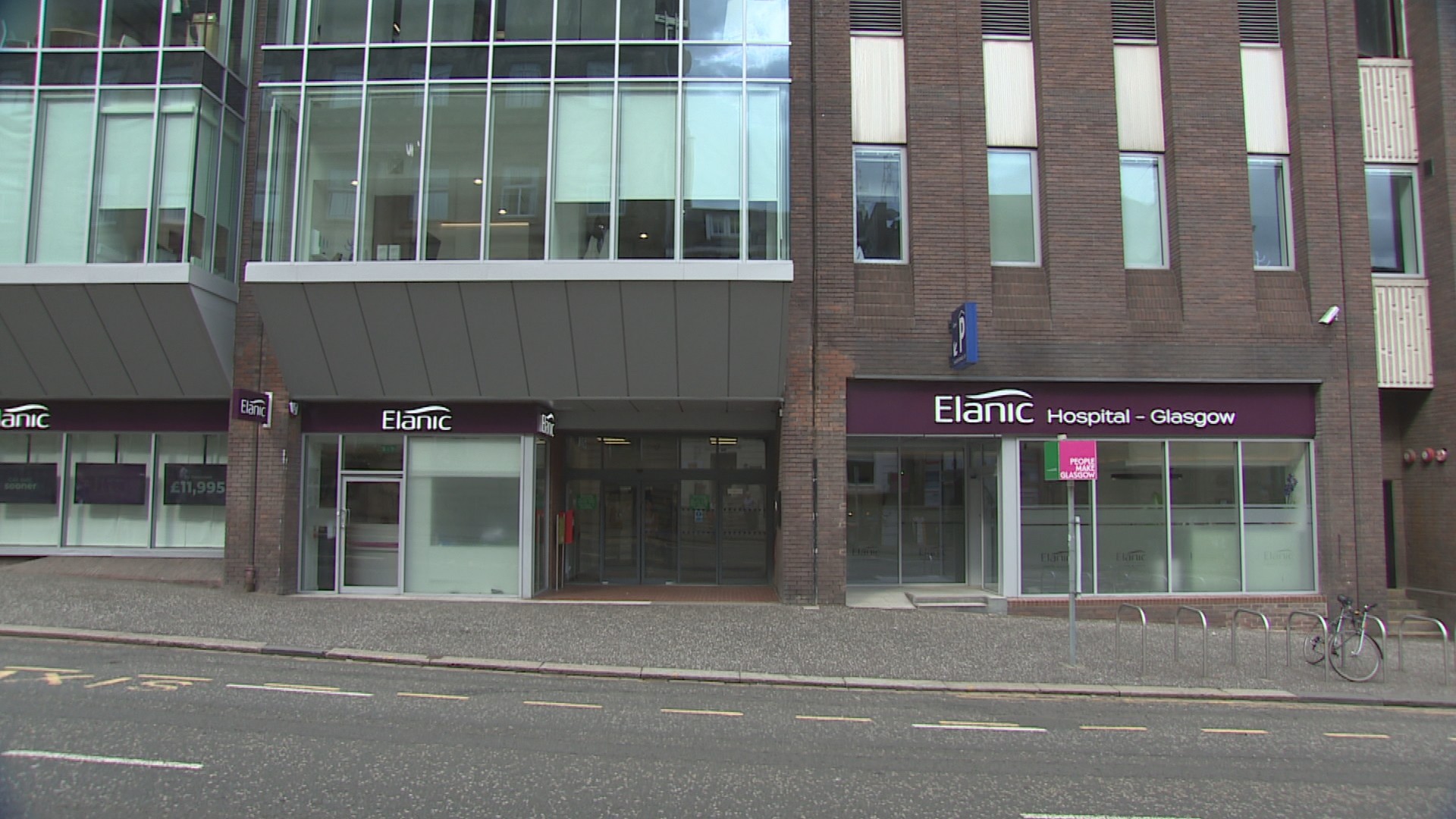 Elanic Hospital on Bath Street, Glasgow