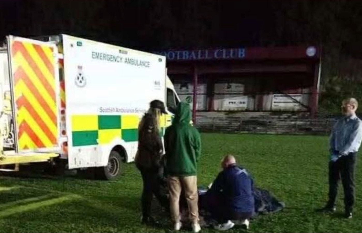 Brooke's ambulance did not arrive until 8pm.