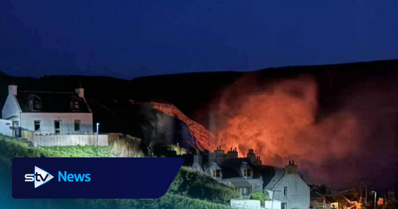 Woman missing and man in hospital after Aberdeenshire home engulfed by ...
