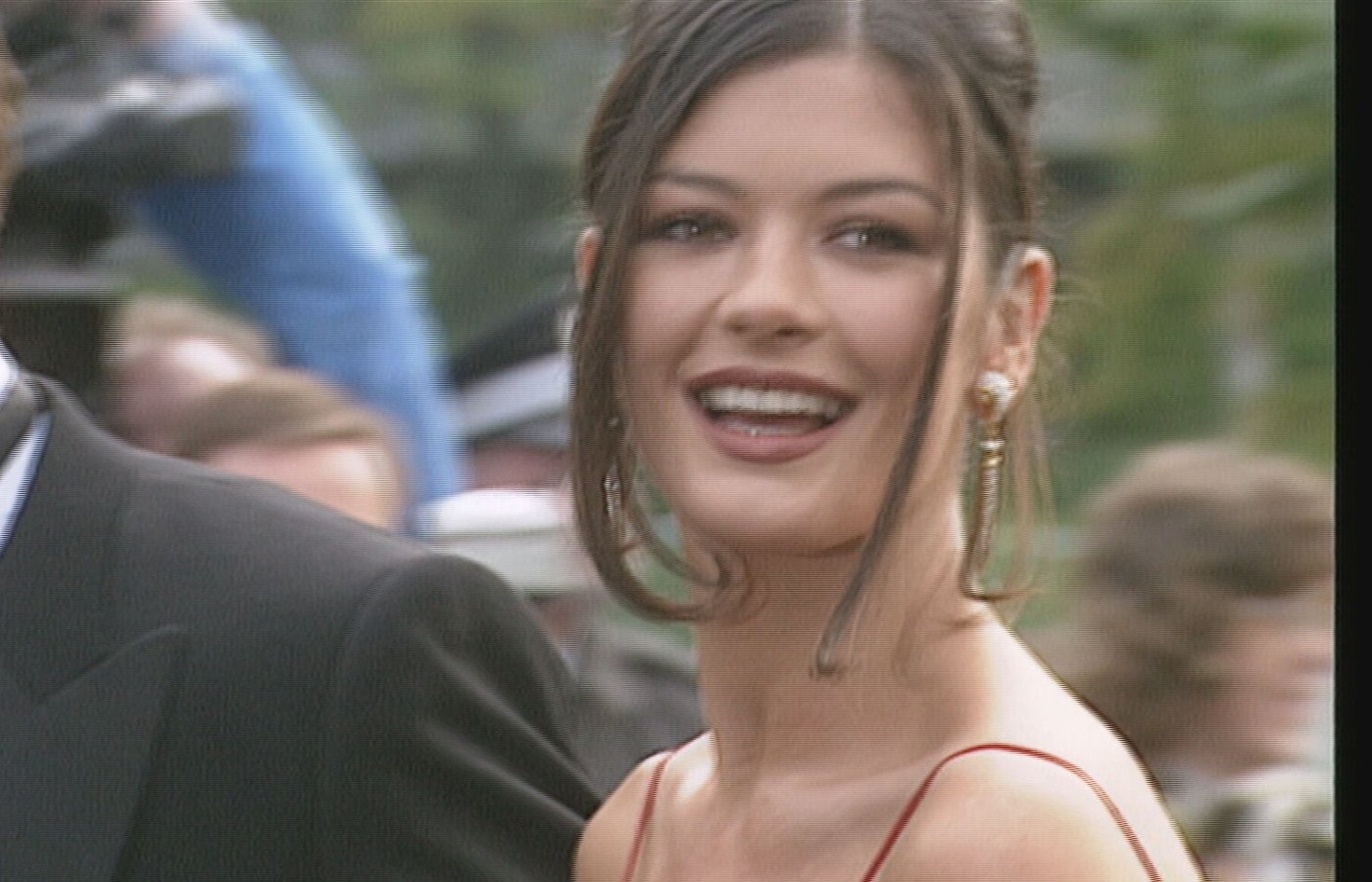 Catherine Zeta Jones at the Braveheart European premiere, Stirling, September 3 1995