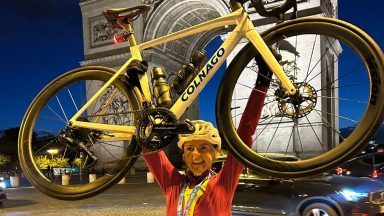 Mum-of-three makes history by completing ‘world’s toughest triathlon’