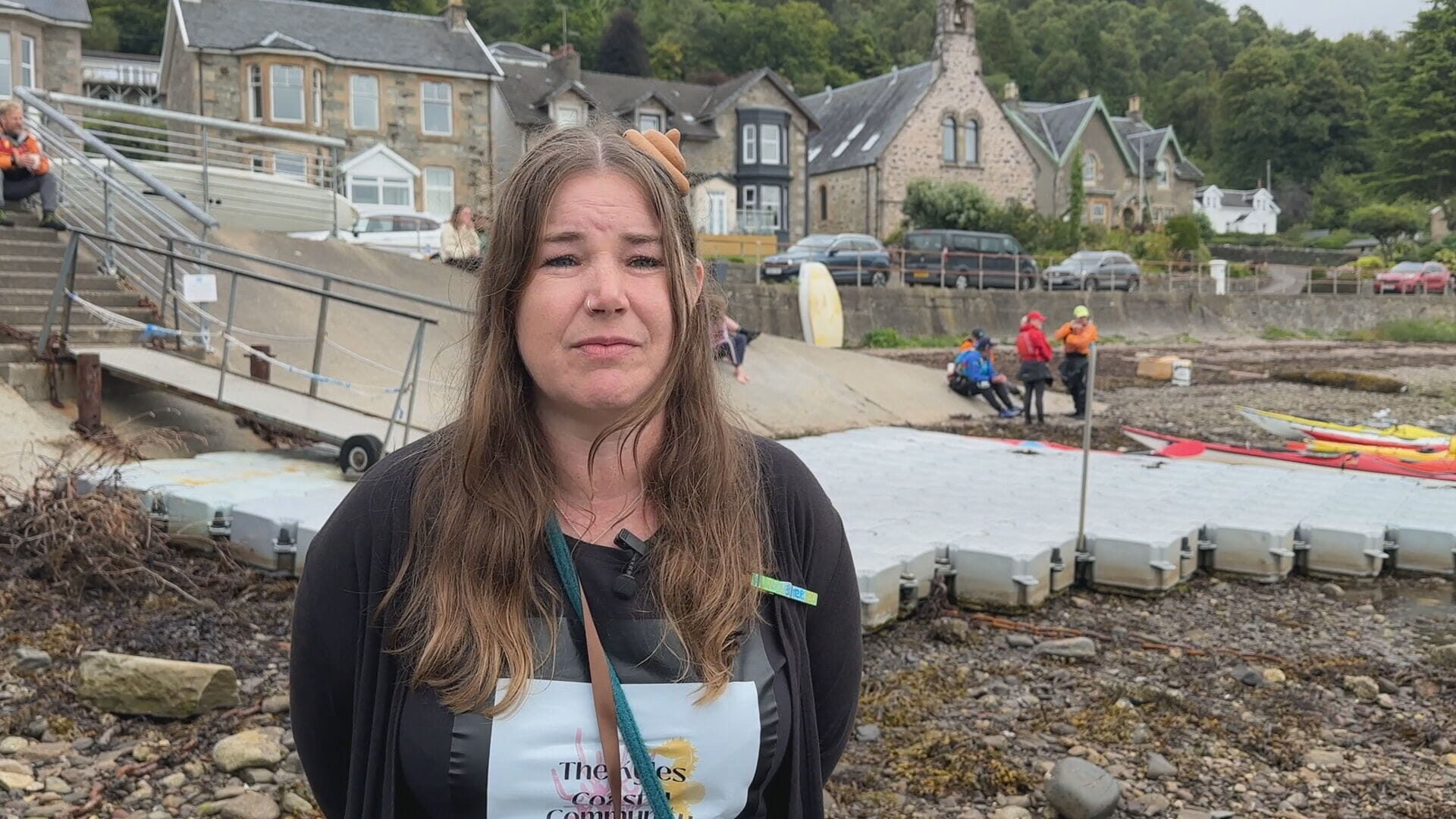Amie Dow from the Kyles Coastal Community.
