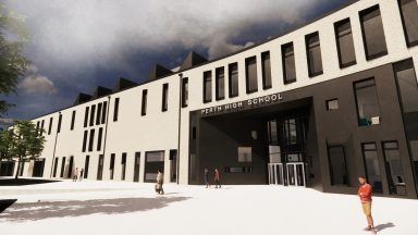 New £80m Perth High school closed for second day despite pupils told it was open