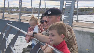 Family ‘forever grateful’ after soldier saved siblings from sea