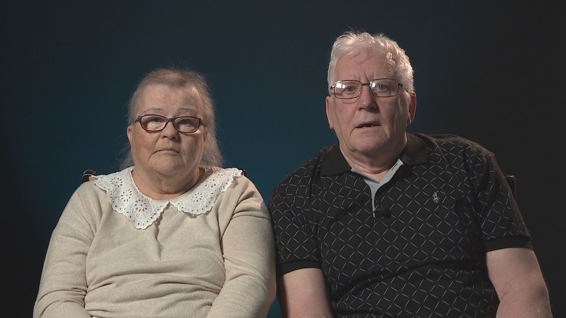 Douglas Pymm and his wife, Annemarie.