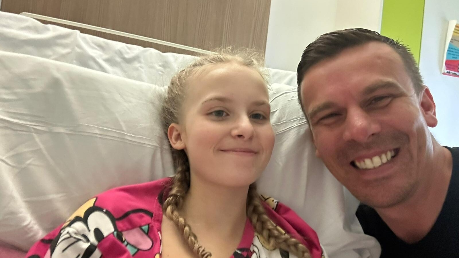 Lexi Collins has undergone three rounds of chemotherapy which has shrunk the tumour.