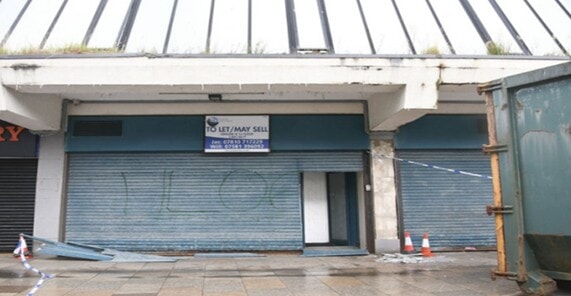 Cannabis farm found in derelict shopping centre in Irvine