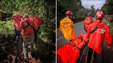 Walker with ‘significant lower leg injury’ rescued from Devil’s Pulpit