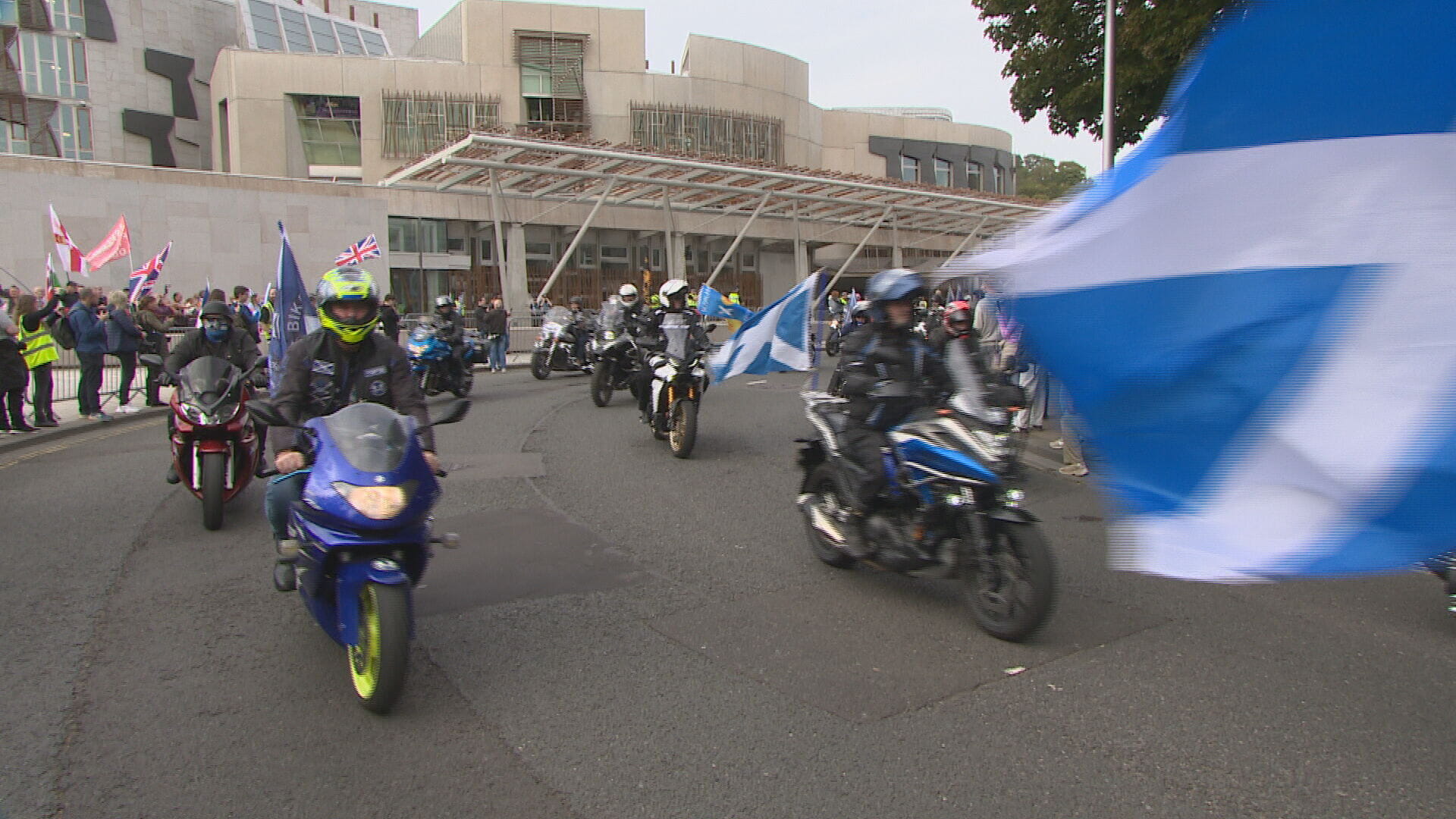 The independence rally.