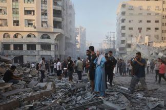 Israel urges full evacuation of Gaza City as high-rise buildings destroyed
