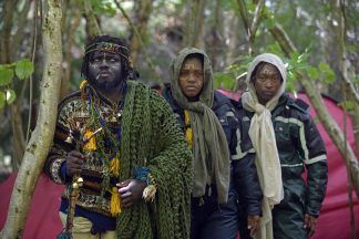 Council begins legal action to remove ‘African tribe’ from new site in woods