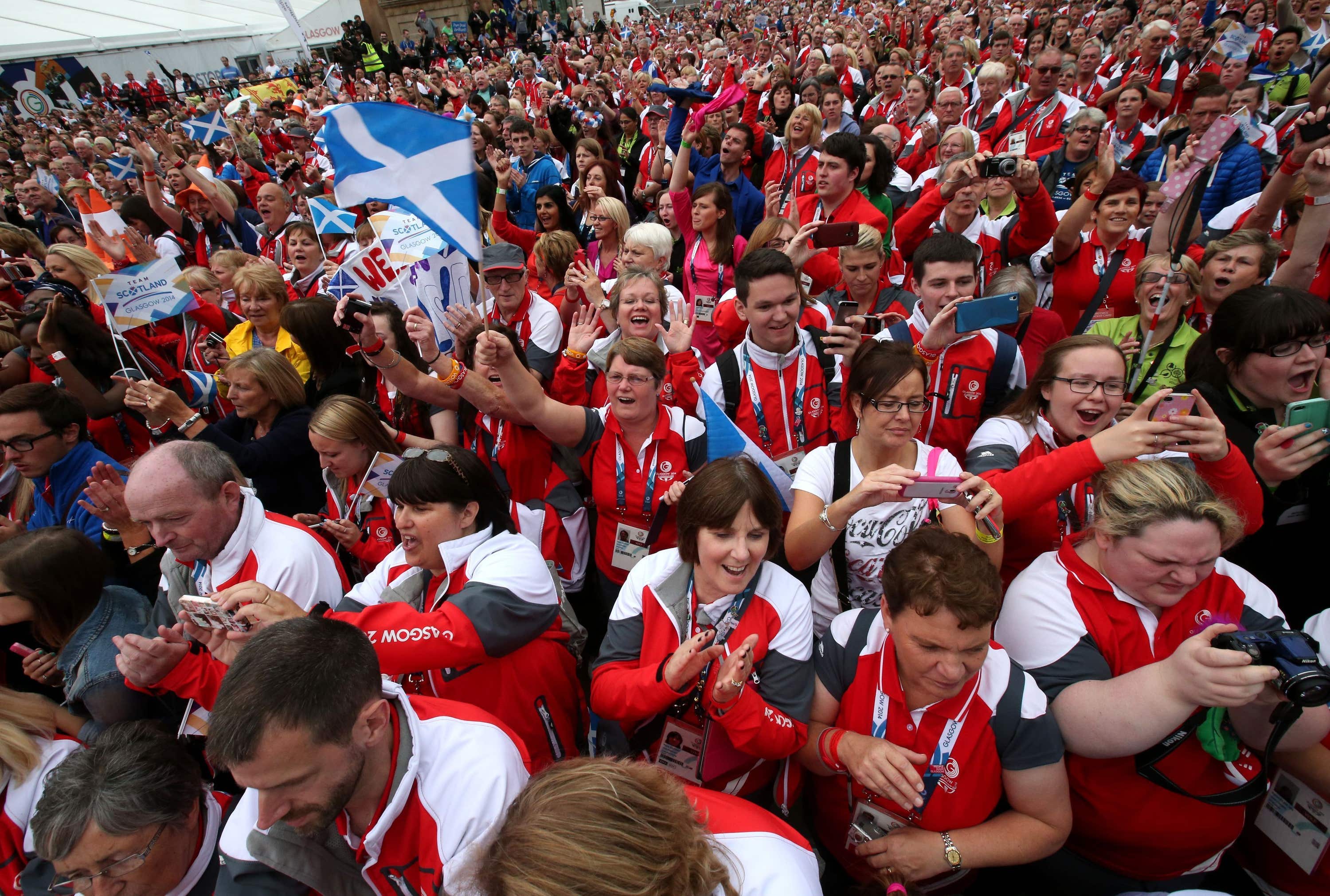 Thousands of people were recruited as volunteers for the 2014 Commonwealth Games in Glasgow (PA).