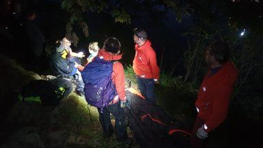 Walker suffering from exhaustion and vomiting rescued on West Highland Way