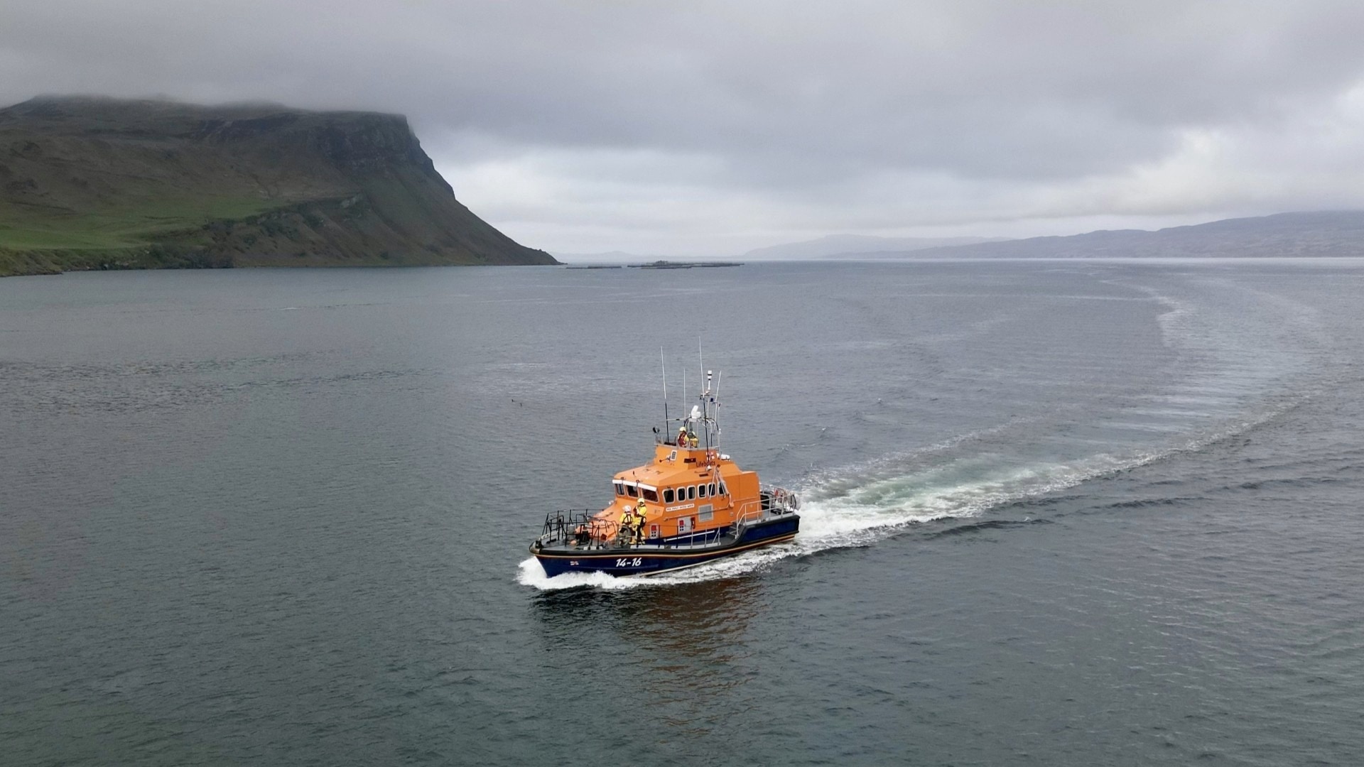 Trent class lifeboat Stanley Watson Barker was tasked to assist.