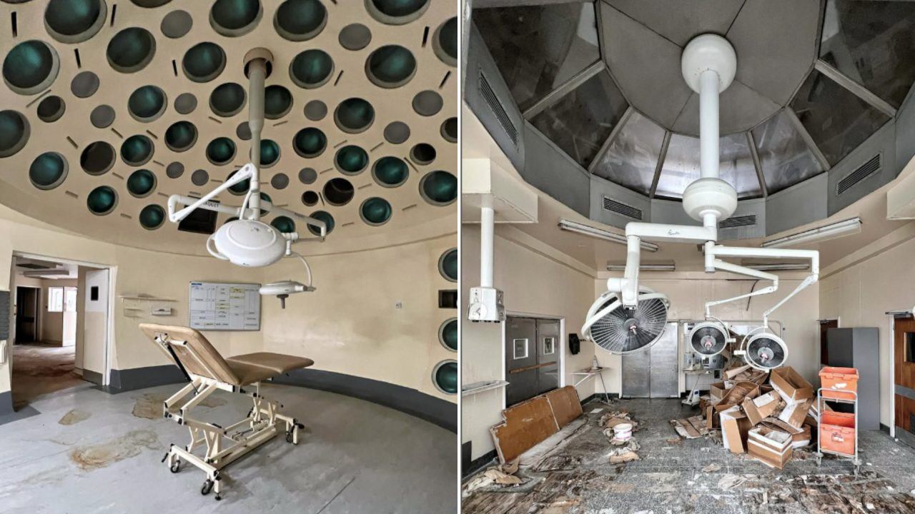 Urban explorers share videos from inside abandoned Edinburgh hospital wing