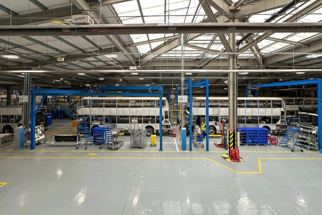 Alexander Dennis bus maker jobs in Scotland rescued in £4m furlough deal