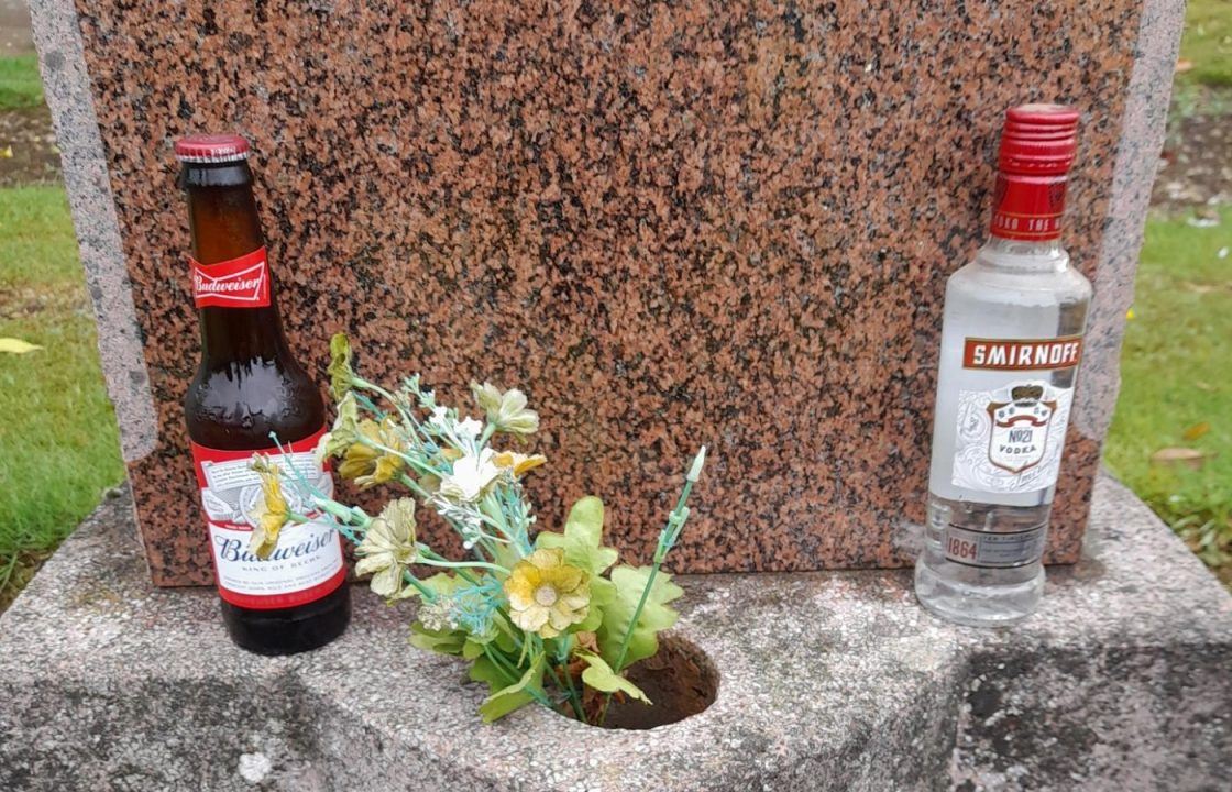Warning issued to cemetery visitors after children drink alcohol left on graves in Angus