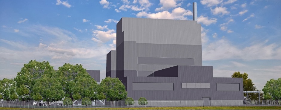 Oldhall artist's impression.