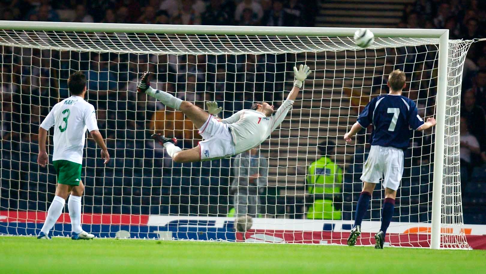 Scotland couldn't find a goal against Slovenia in 2004.