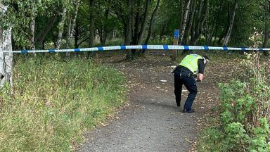 Fife woodland taped off following sexual assault in broad daylight