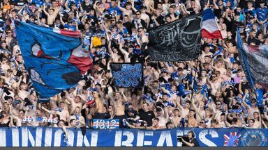 Ibrox protest: Union Bears demand Russell Martin and Patrick Stewart be sacked