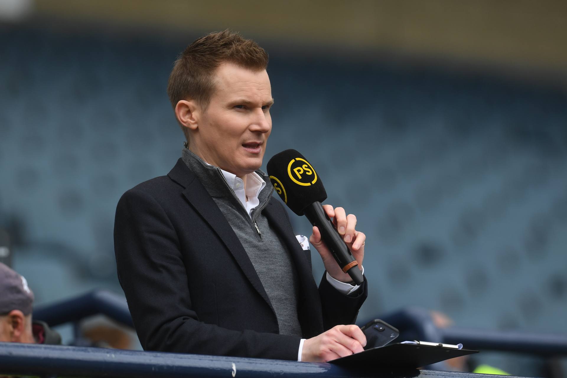 Darrell Currie during the Scottish Cup Final match between Rangers and Hearts at Hampden Park, on May 21, 2022.