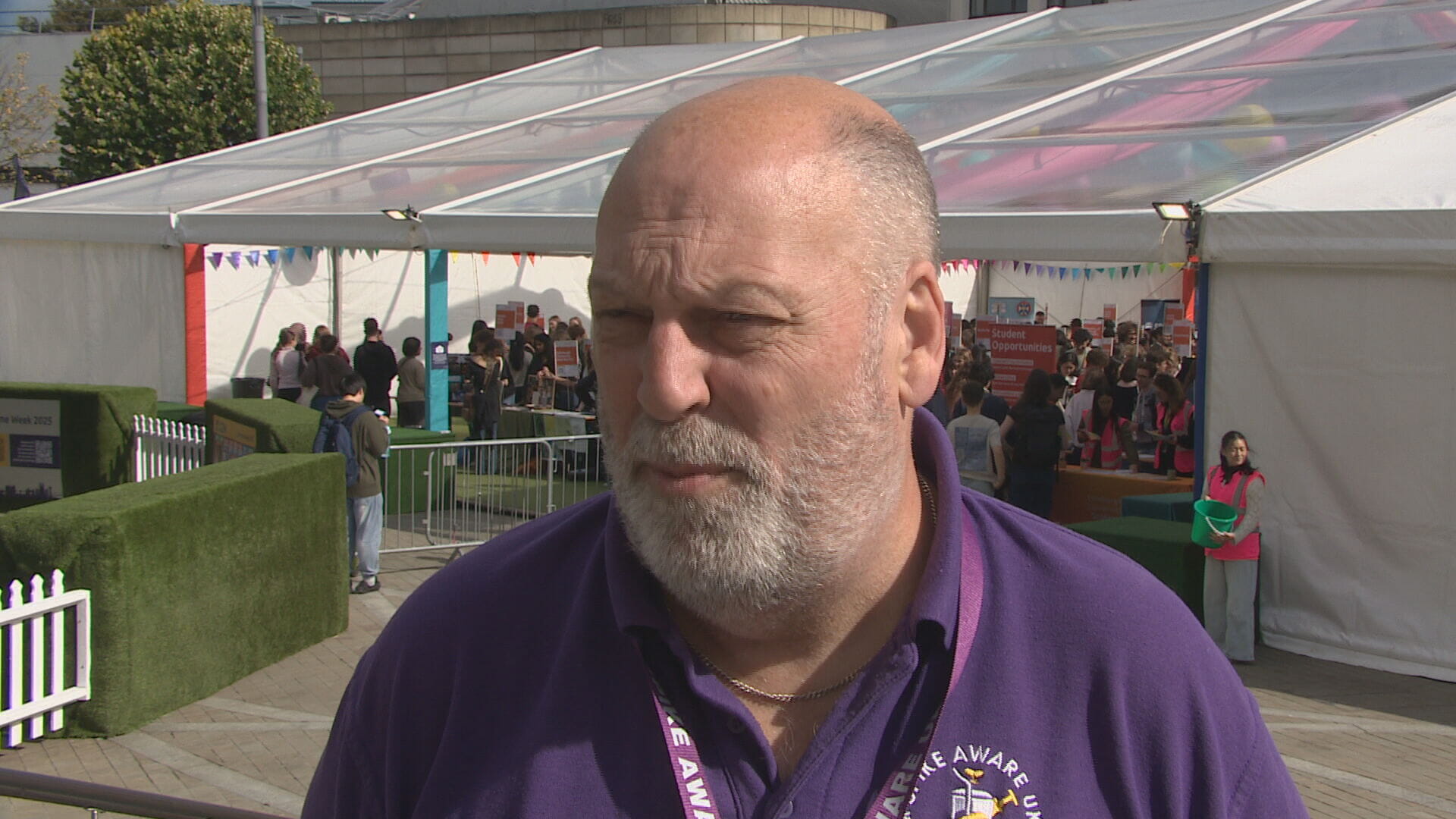 Colin Mackie lost his son Greg in 2017