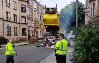 Exploding ‘vape batteries’ cause fires in three bin lorries across Glasgow