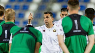 Belarus boss Carlos Alos laments playing behind closed doors against Scotland