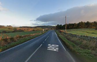 Motorcyclist in hospital with serious injuries after three-vehicle crash in Fife