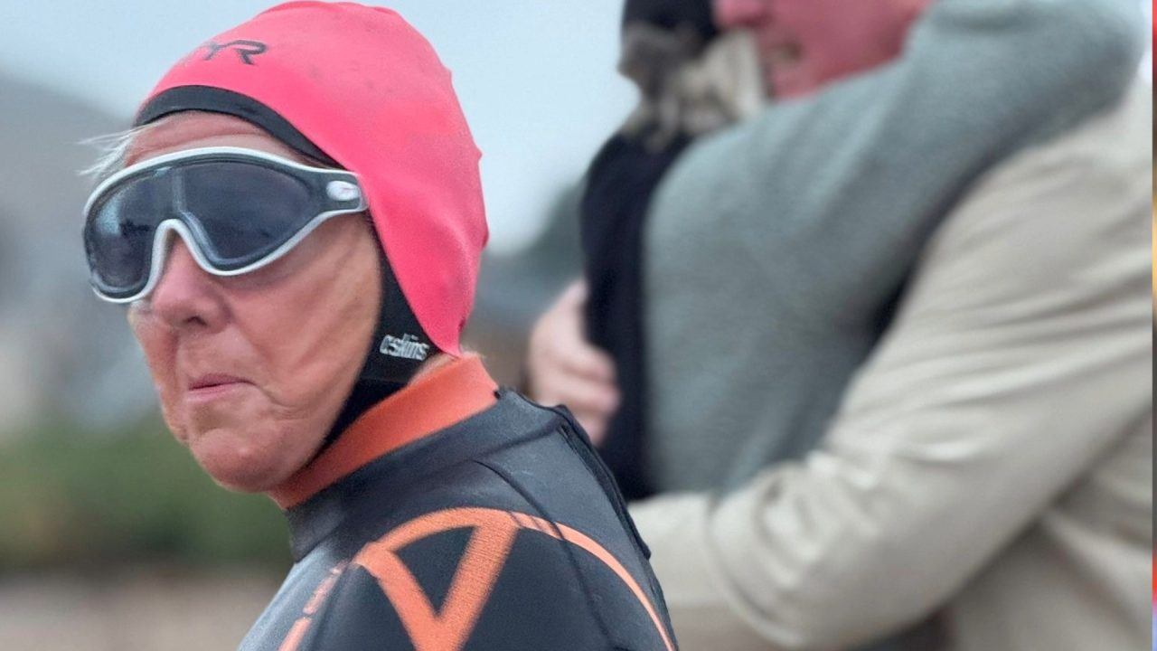 Scots grandmother completes nine-mile swim from North Berwick to East Lothian