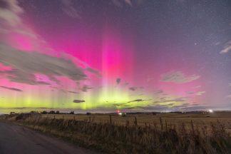Northern Lights dance across Scotland’s skies amid geomagnetic storm