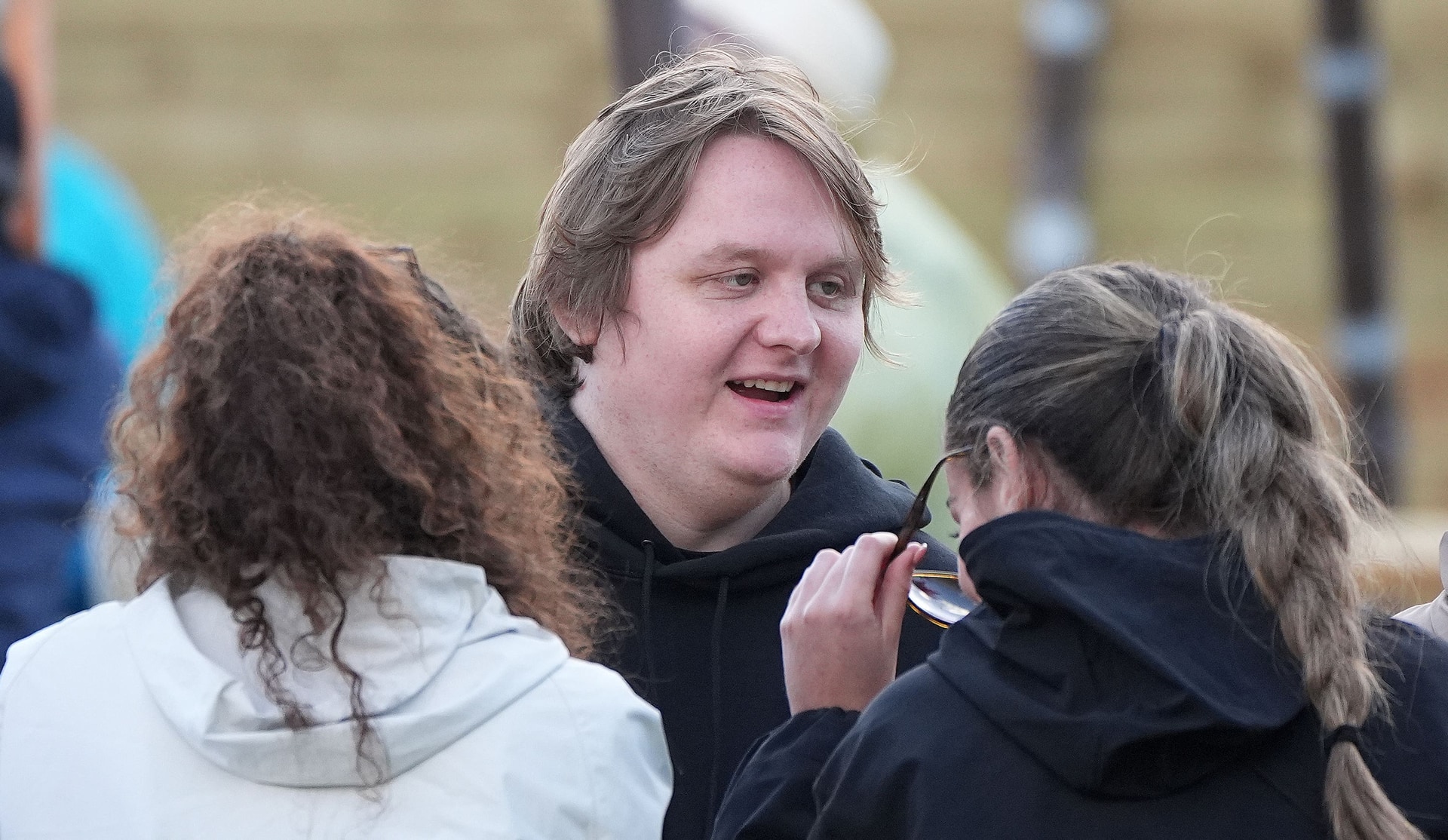 Lewis Capaldi attends day two of the Electric Picnic festival at Stradbally in Co Laois (Niall Carson/PA)