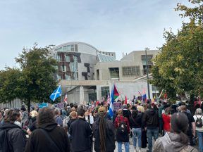 Police warning issued ahead of weekend protests across Edinburgh and Aberdeen