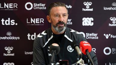 Hearts manager Derek McInnes dismisses title talk as stupid ahead of Hibs clash