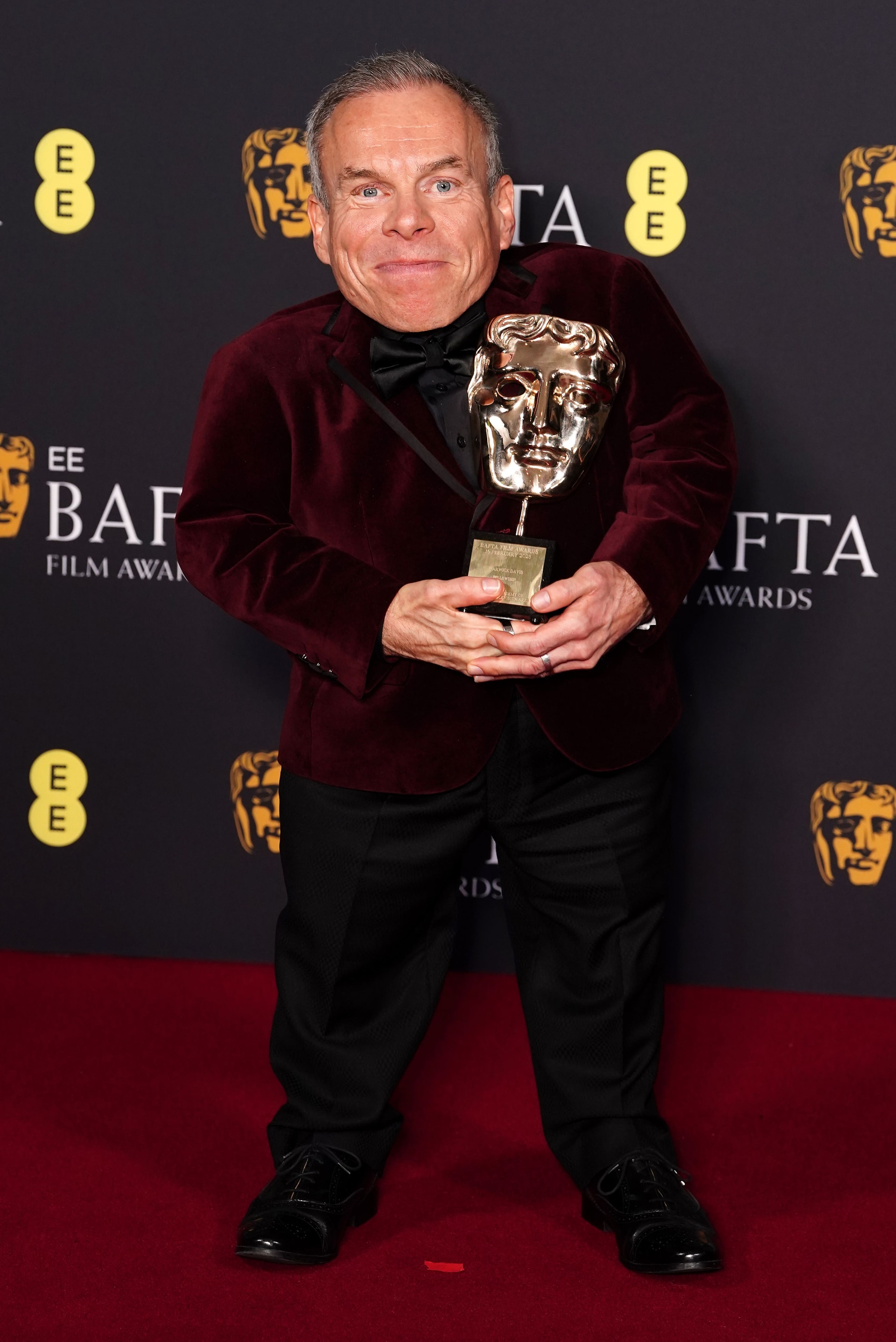 Warwick Davis is the first member of the film cast to join the TV show (Ian West/PA)