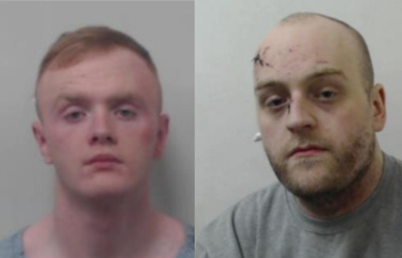 Brendan Balloch (left) and Dale Russell (right)
