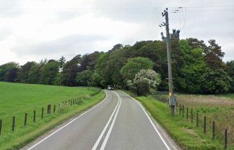 A941 closed following early morning crash in Moray