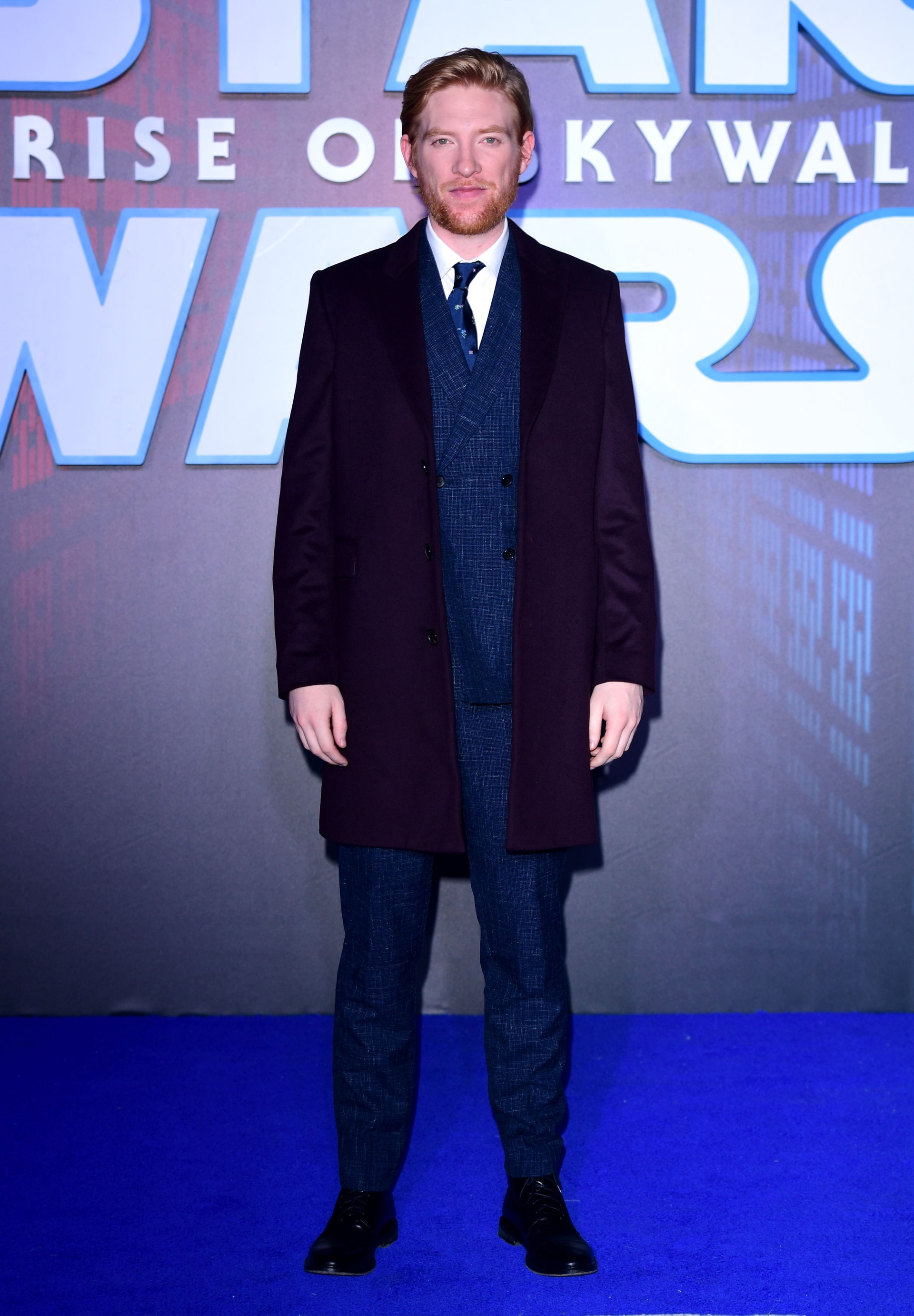 Domhnall Gleeson attending the premiere of Star Wars: The Rise Of Skywalker (Isabel Infantes/PA)