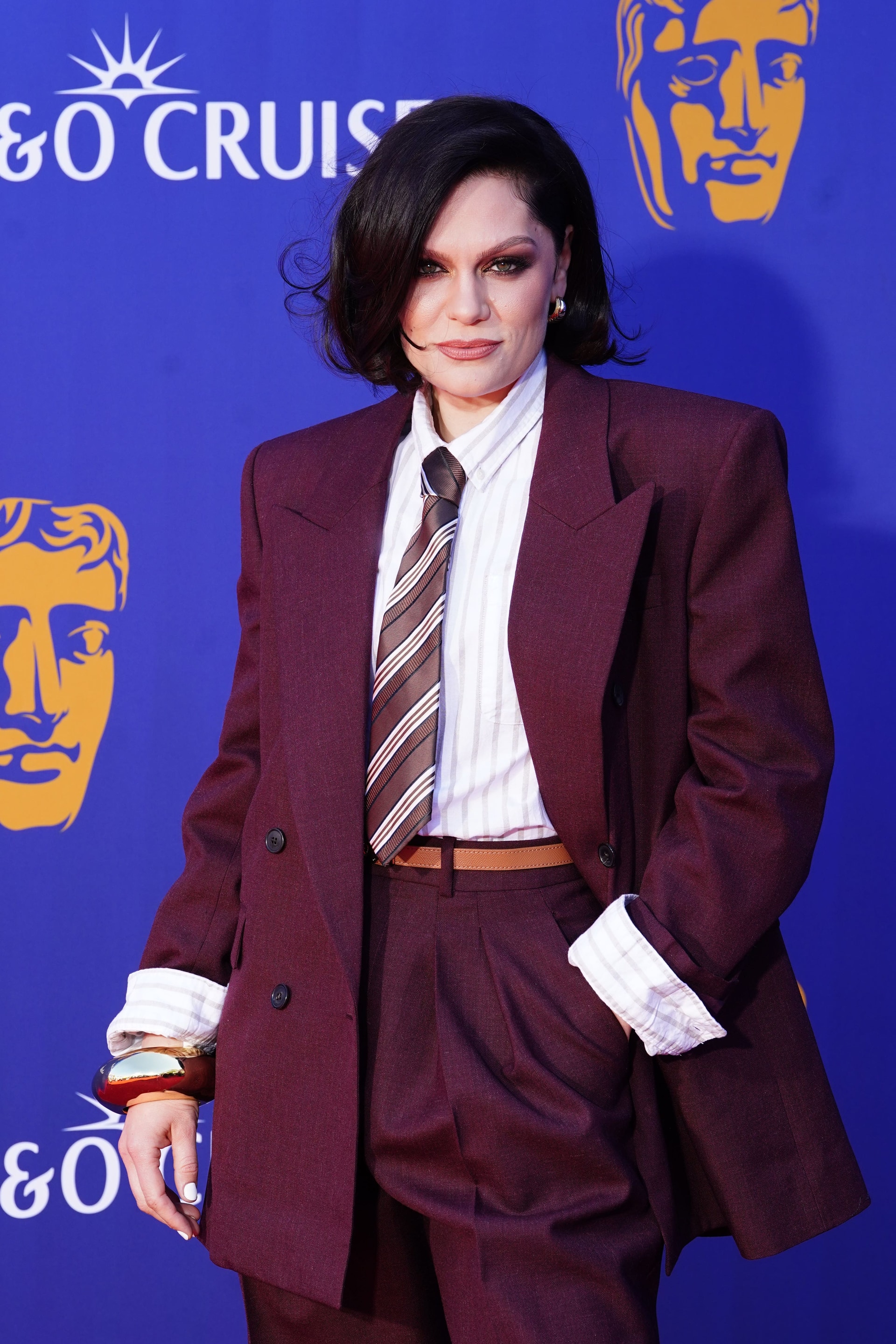 Jessie J at the 2025 Bafta Television Awards (Ian West/PA).