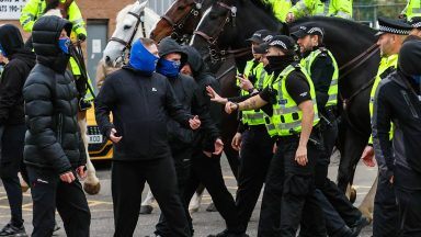 Russell Martin insists he can turn form around as Rangers fans protest at Falkirk Stadium