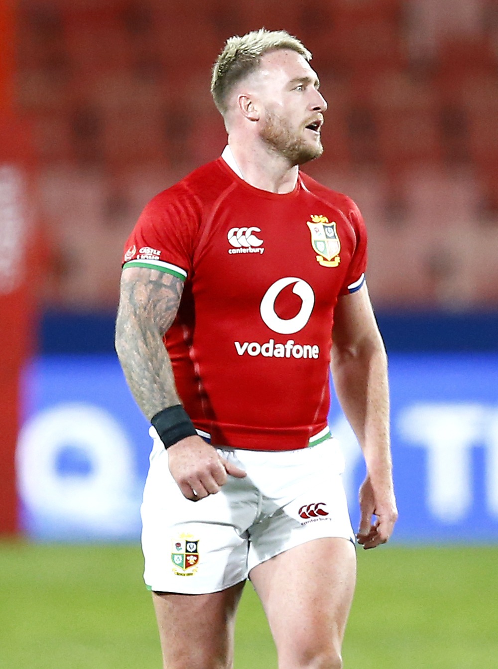 British & Irish Lions' Stuart Hogg during the Vodafone Lions 1888 Cup match at the Emirates Airline Park in Johannesburg, South Africa. Picture date: Saturday July 3, 2021.