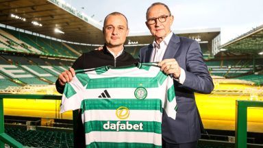 Celtic v Falkirk: Interim management team Martin O’Neill and Shaun Maloney pick first line-up since Brendan Rodgers’ departure