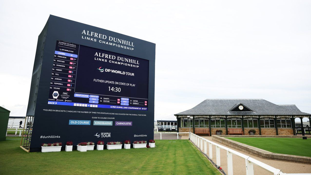 Storm Amy forces play to be stopped in Alfred Dunhill Links Championship