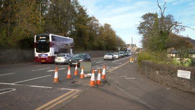 Hunt for driver who hit pedestrian while being pursued by police in Edinburgh