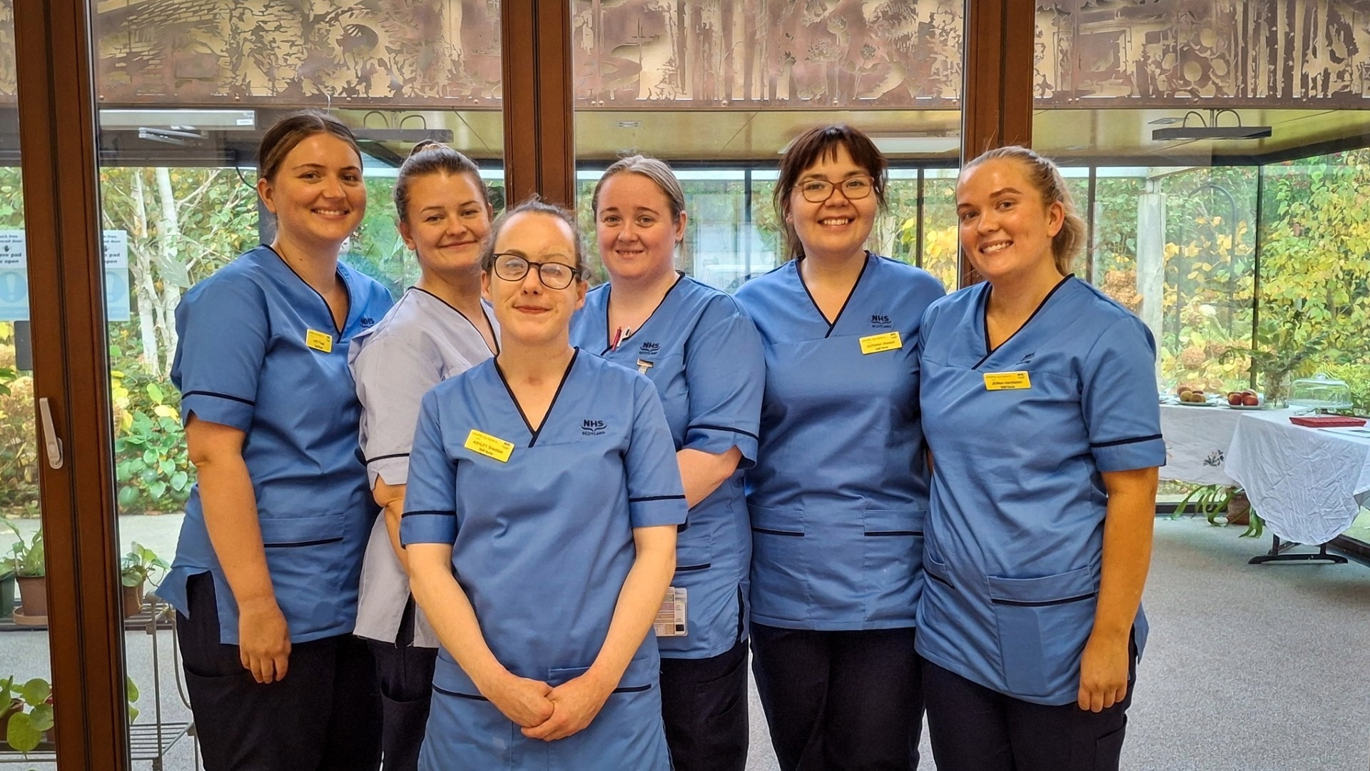 Ashley Sneddon from Rutherglen, is one of more than 500 newly qualified nurses and midwives to have joined NHS Greater Glasgow and Clyde this year.