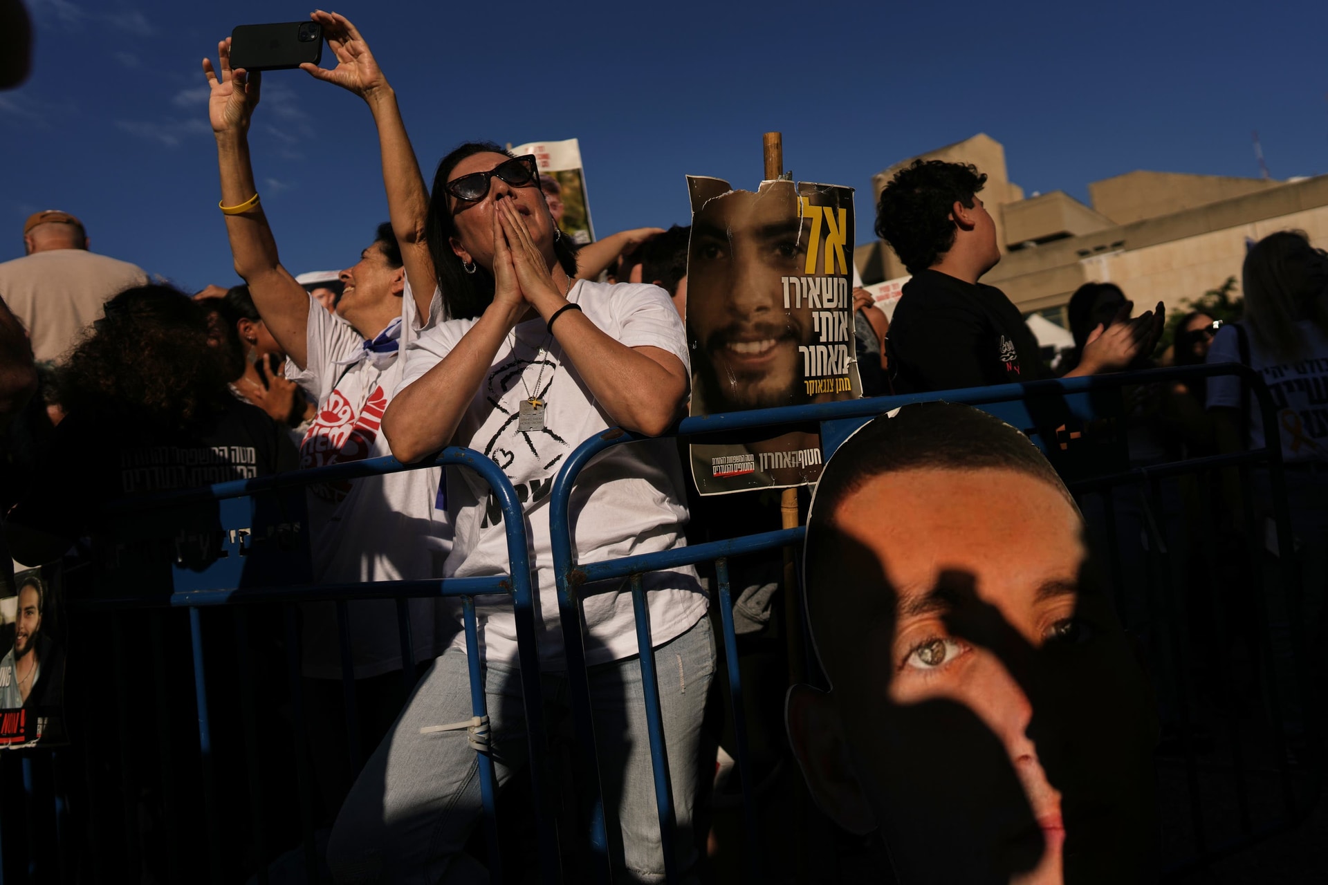 The release place as part of a ceasefire agreement between Israel and Hamas (AP).