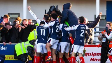 Falkirk 2-1 Dundee: Connor Allan’s late winner sinks Dundee and sends Falkirk fourth